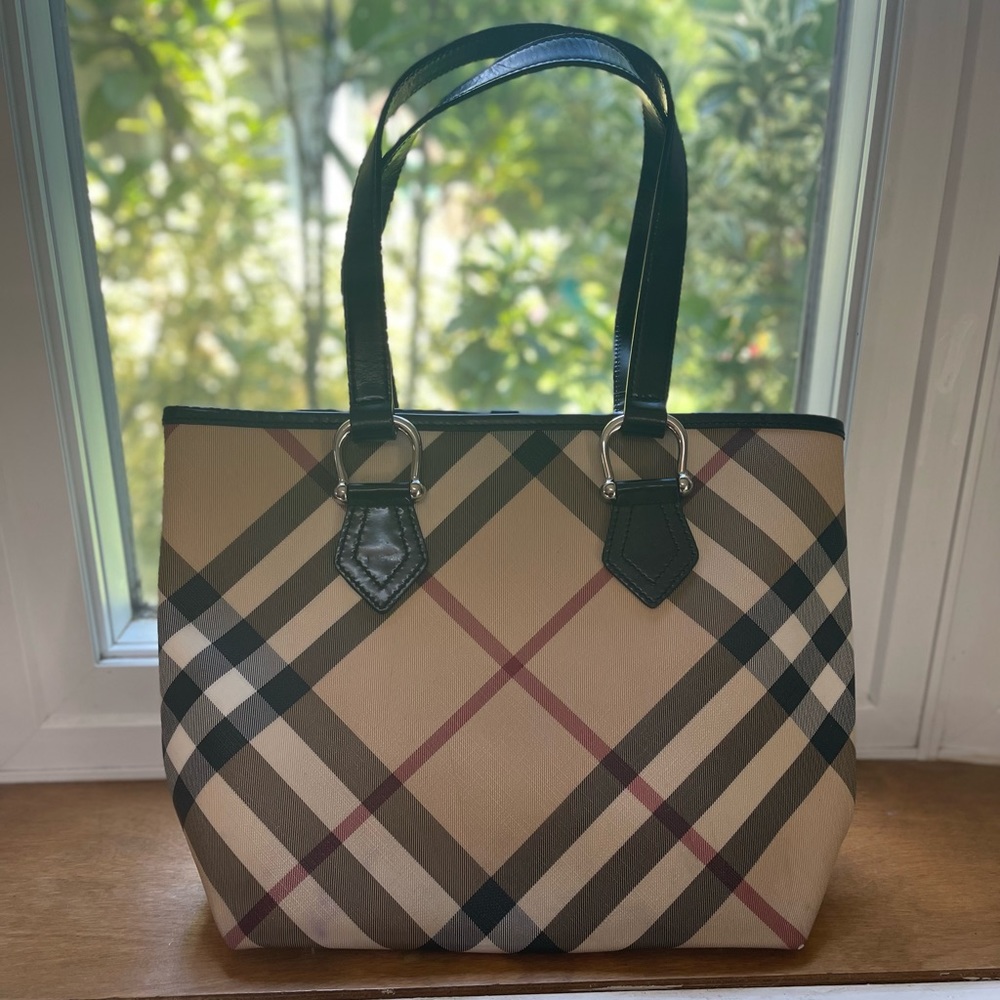 Burberry Super Nova House Check Tote
